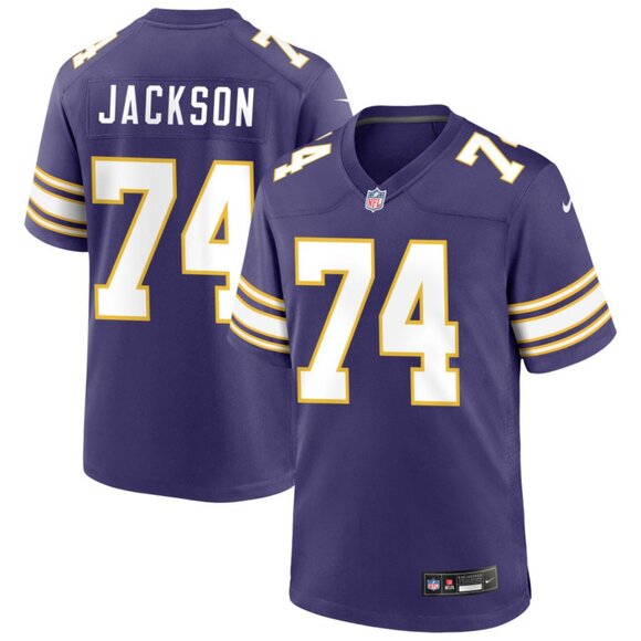 Mens Youths Kids Womens Donovan Jackson Stitched Purple Jersey